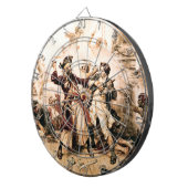 キャプチャー、海賊黒ひげ、アン女王の復讐 ダーツボード (正面右)