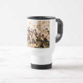 キャプチャー、海賊黒ひげ、アン女王の復讐 トラベルマグ (正面右)