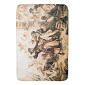 キャプチャー、海賊黒ひげ、アン女王の復讐 バスマット (正面縦)