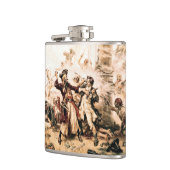 キャプチャー、海賊黒ひげ、アン女王の復讐 フラスク (左)