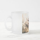 キャプチャー、海賊黒ひげ、アン女王の復讐 フロストグラスマグカップ (左)