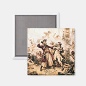 キャプチャー、海賊黒ひげ、アン女王の復讐 マグネット (正面/裏面)