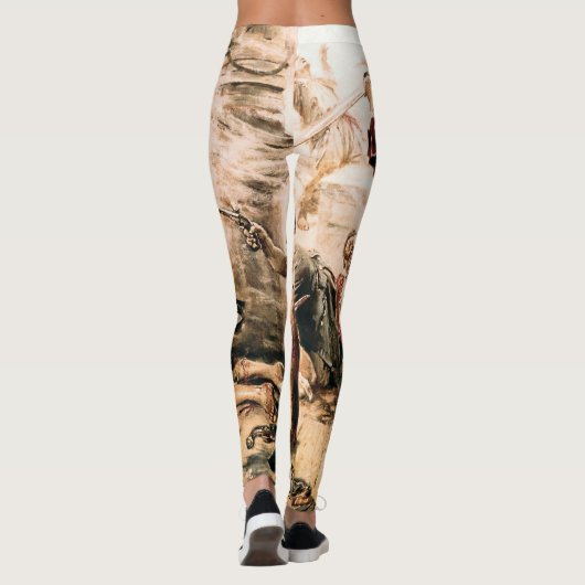 キャプチャー、海賊黒ひげ、アン女王の復讐 レギンス (裏面)