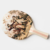 キャプチャー、海賊黒ひげ、アン女王の復讐 卓球ラケット (横)