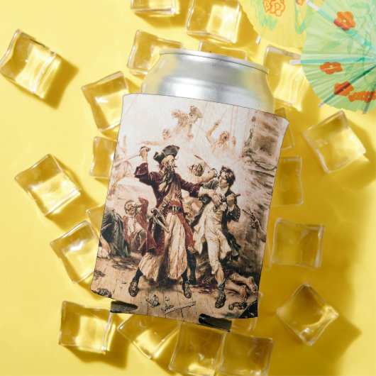 キャプチャー、海賊黒ひげ、アン女王の復讐 缶クーラー (インサイチュ 夏)