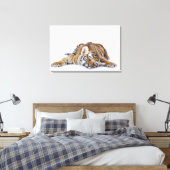 キャプティブ、南アフリカ2 キャンバスプリント (インサイチュ (寝室))