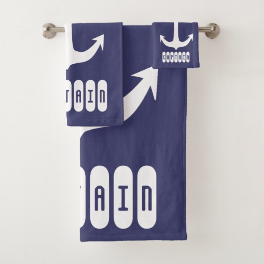 キャプテンいかりシー海セーリング バスタオルセット (インサイチュ)