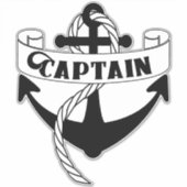 キャプテンいかりセーラーセーリング航海のロープ シール (正面)