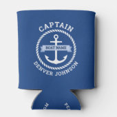 キャプテンいかり縁どロープのボート名のバナー 缶クーラー (裏面)