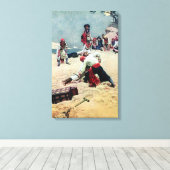 キャプテンになるハワード・ピレ キャンバスプリント (インサイチュ (ウッドフロア))