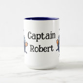 キャプテンのパーソナライズ マグカップ (中央)