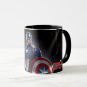 キャプテンアメリカ-自由 マグカップ (正面右)