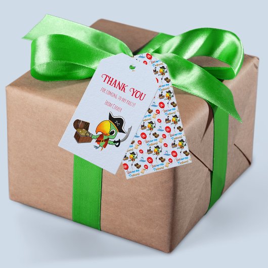 キャプテンオウム・トレジャー・パイレーツ ギフトタグ