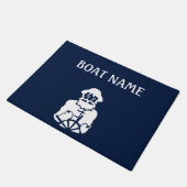 キャプテンカスタム波止場マット ドアマット (アングル)