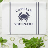 キャプテンカニキッチンタオル キッチンタオル (折り畳み)