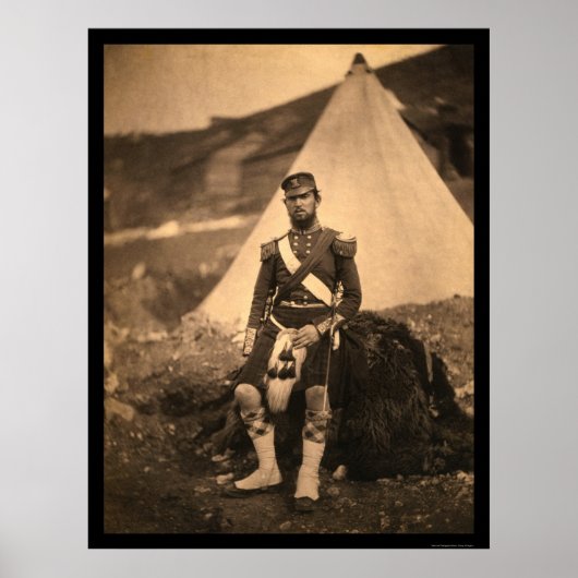 キャプテンカニンガメハイランダー1855 ポスター (正面)