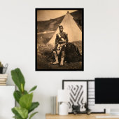 キャプテンカニンガメハイランダー1855 ポスター (ホームオフィス)