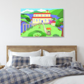 キャプテンカヤックズハウス キャンバスプリント (インサイチュ (寝室))