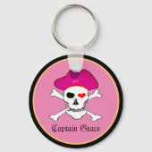 キャプテングレイス & 海賊旗, ボートホリデー / レディ キーホルダー (裏面)