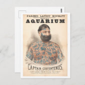 キャプテンコステンヌスタトワッドヴィンテージ ポストカード (正面/裏面)