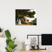 キャプテンサミュエル・ポックリントン、ジョージ・スタブズファインアート ポスター (ホームオフィス)