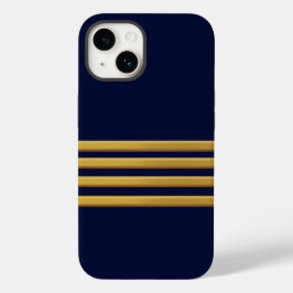 キャプテンストライプ金ゴールド Case-Mate iPhone 14ケース