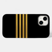 キャプテンストライプ金ゴールドCase-Mate iPhoneケース Case-Mate iPhoneケース (裏面 (横))