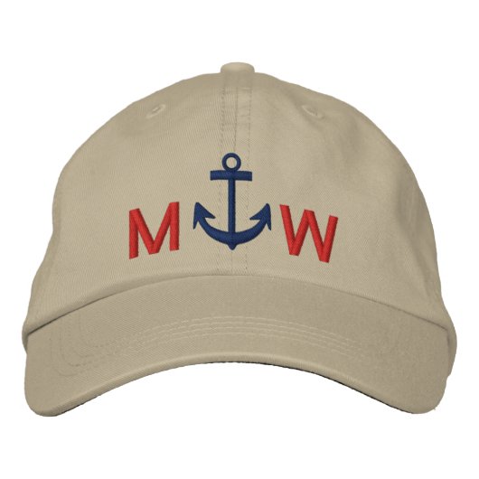 キャプテンズキャップ(SRF) 刺繍入りキャップ (正面)