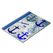 キャプテンズログスパイラルフォトブック ノートブック (左側)