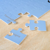 キャプテンゾーイ女の子ロボットピンクの衣装の花 ジグソーパズル (側面)