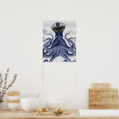 キャプテンタコ ポスター (キッチン)