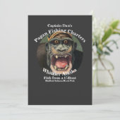 キャプテンダンの異教の魚釣りシャルターズホイッティエAK 招待状 (スタンド正面)