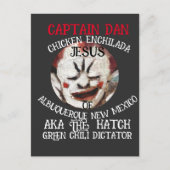 キャプテンダンチキンエンチラダイエスアルブケルキエム インビテーションポストカード (正面)