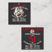 キャプテンダンチキンエンチラダイエスアルブケルキエム エンクロージャーカード (正面/裏面)