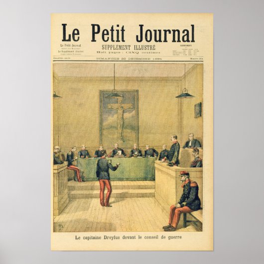 キャプテンドレフスザコート武術 ポスター (正面)