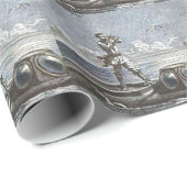 キャプテンネモヴェルヌ20,000リーグSci Fiアート ラッピングペーパー (ロールコーナー)