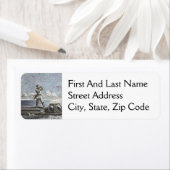 キャプテンネモヴェルヌ20,000リーグSci Fiアート ラベル (インサイチュ)