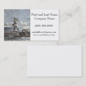 キャプテンネモヴェルヌ20,000リーグSci Fiアート 名刺 (正面/裏面)