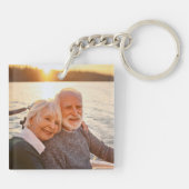 キャプテンネームシーホースボートいかりフォトバックブルー キーホルダー (裏面)