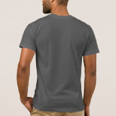 キャプテンパイレーツスカル&ボーンズメンズブラックTシャツ Tシャツ (裏面)