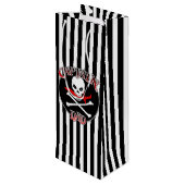 キャプテンパパワインバッグ ワインギフトバッグ (裏面アングル)