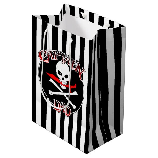 キャプテンパパ抱き枕 ミディアムペーパーバッグ (正面アングル)