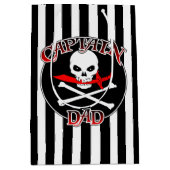 キャプテンパパ抱き枕 ミディアムペーパーバッグ (正面)