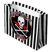 キャプテンパパ抱き枕 ラージペーパーバッグ (裏面アングル)