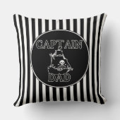 キャプテンパパ – ゴーストリーガレオン装飾用クッション クッション (裏面)