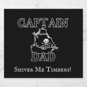 キャプテンパパ – ゴーストリーガレオン ビールラベル (シングルラベル)