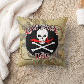 キャプテンパパ – 受け入れ深い クッション (ブランケット)