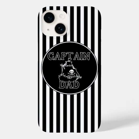 キャプテンパパ- Ghostly Galleon iPhone 6ケース Case-Mate iPhoneケース (裏面)