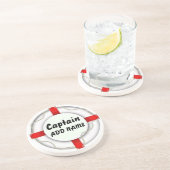 キャプテンパーソナライズされた コースター (側面)