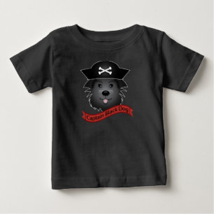 キャプテンブラックドッグ – ベビー素晴らしジャージーTシャツ ベビーTシャツ